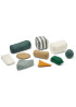 Набор сенсорных фигур Liewood Senzo Sensory Shapes Blue Multi Mix (10 шт.)
